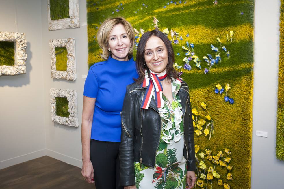 María Porto (izda) y Olga Andrino