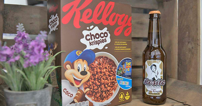 La cervecera La Gardènia fabricará una cerveza con el arroz excedente de los Choco Krispies