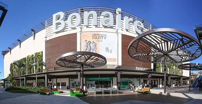 El centro comercial Bonaire elegido el más sostenible