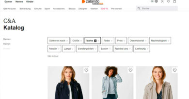 C&A venderá en Zalando España, tras los buenos resultados en Alemania