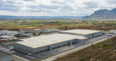 Mercadona construye un almacén de frescos en su bloque logístico de Alicante