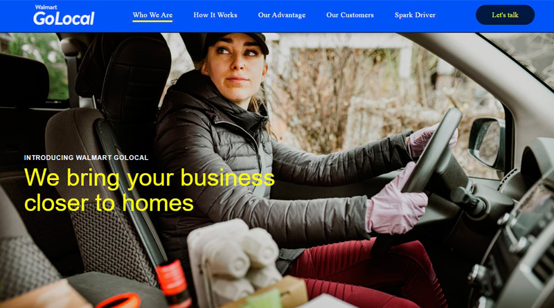 Walmart lanza un servicio de entrega de última milla para retailers