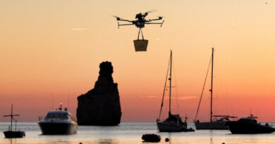 Drone to Yatch, la empresa española que lleva el delivery al mar con drones