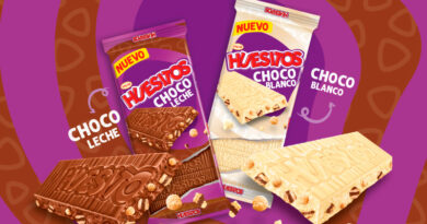 Huesitos suma nuevo formato. Lanza sus primeras tabletas de chocolate