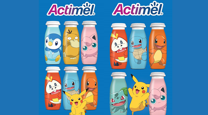 Actimel lanza una nueva campaña junto a Pokémon