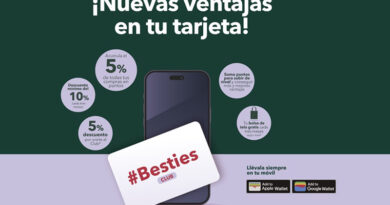 En 2023, pusieron en marcha su programa de fidelización con la Tarjeta #Besties Club, diseñado para premiar y fortalecer la relación con sus clientes más leales