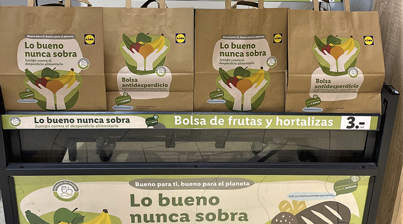 Con la iniciativa de las bolsas antidesperdicio se le da una segunda vida a los alimentos