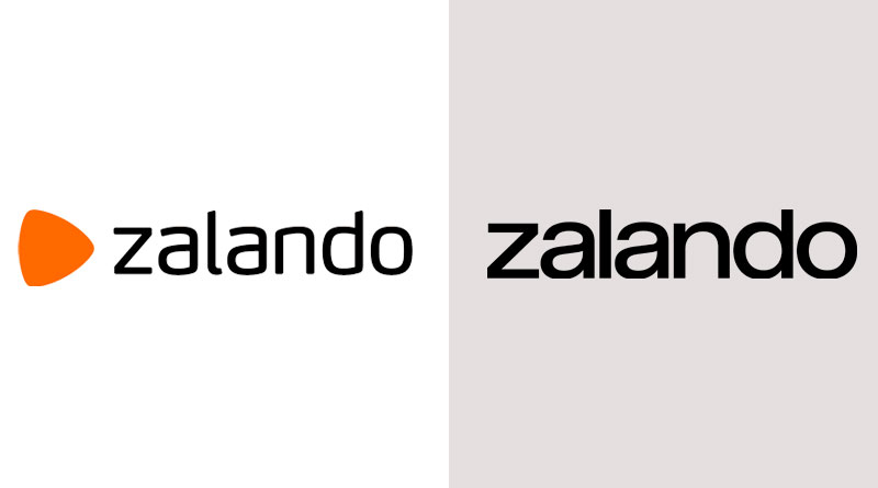 Evolución del logo de Zalando