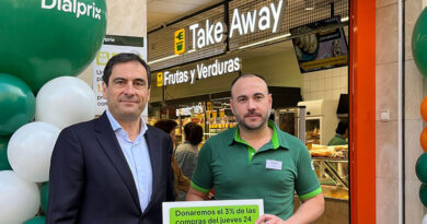 La empresa refuerza su compromiso social donando el 3 % de las ventas del primer día de apertura en Murcia al Banco de Alimentos,