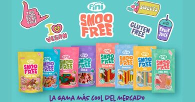 La premiada Fini Golosinas presentando Fini Smoofree