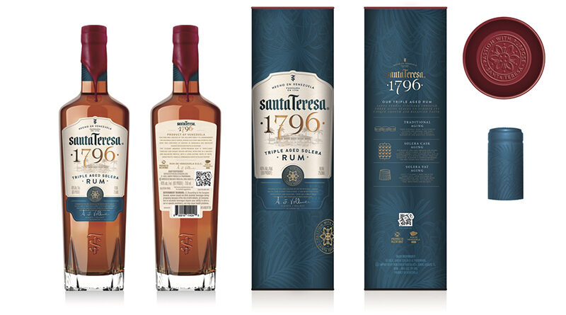 Santa Teresa 1796 presenta su nueva identidad visual, preservando la autenticidad y suavidad que lo han posicionado como el ron super premium más premiado del mundo