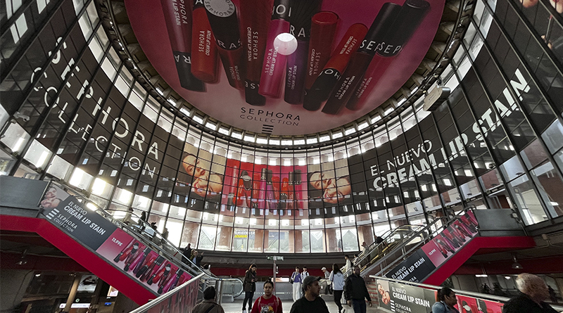 Sephora lanza en Atocha (Madrid) su nuevo labial