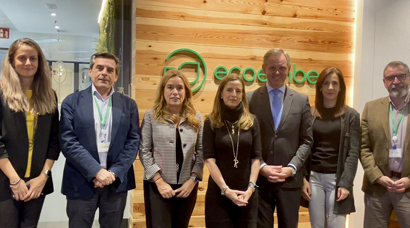 Firma del acuerdo de colaboración entre Ecoembes y Mercasa para fomentar la recogida selectiva de envases