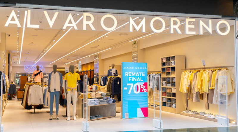 Tienda de Álvaro Moreno en el centro comercial Islazul