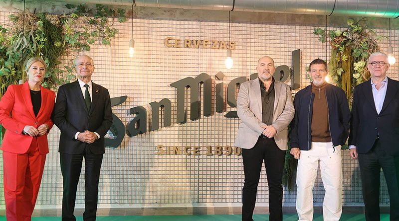 Cervezas San Miguel y Antonio Banderas se unen para impulsar la oferta cultural y hostelera de Málaga