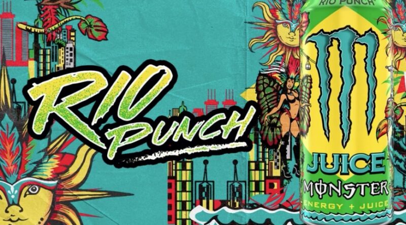 Monster Energy lanza una nueva bebida energética: Rio Punch