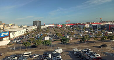 El parque comercial Alfafar Parc en Valencia antes de la DANA del 29 de octubre de 2024