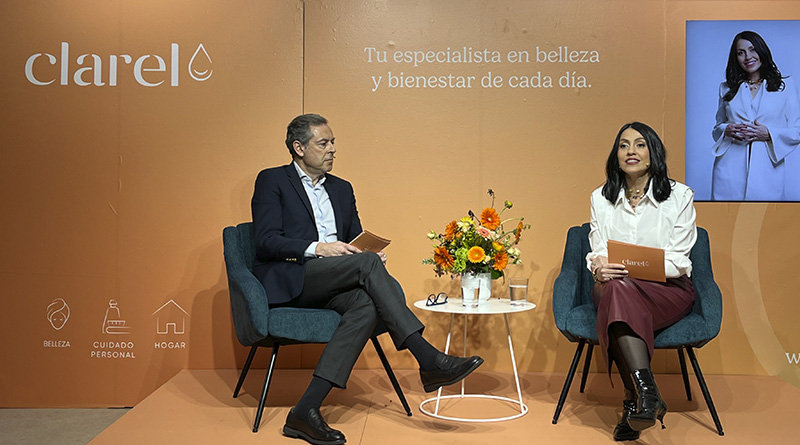 Diana Guzmán, 'chief marketing & digital officer' de Clarel entrevista a José María Jiménez Millares, CEO de la compañía en la presentación del plan de expansión