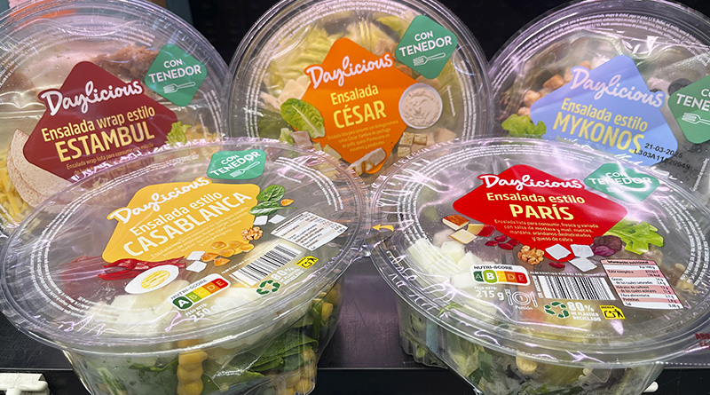 Aldi presenta ‘Daylicious’, su nueva gama de ensaladas preparadas