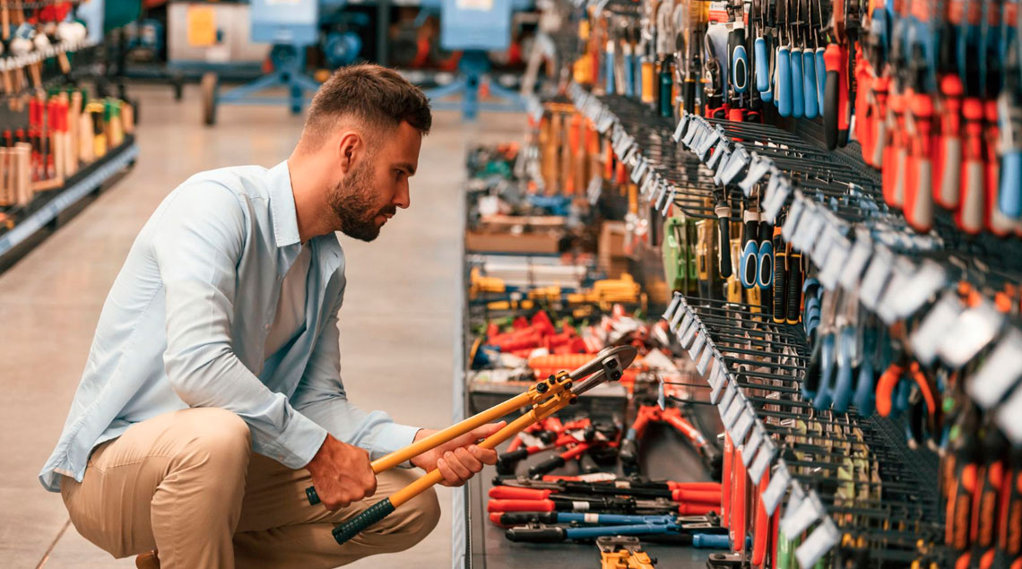 Las ventas de los establecimientos de bricolaje crecen un 6% en 2024