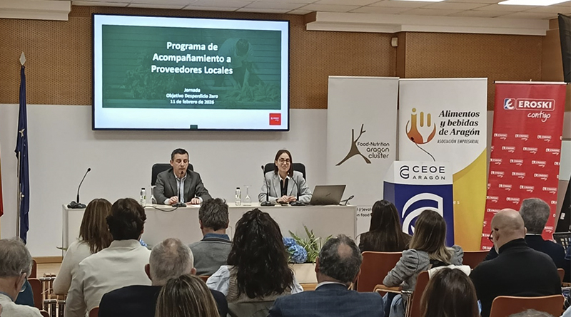 Eroski da un paso adicional mediante un acuerdo con la Asociación de Industrias Alimentarias de Aragón