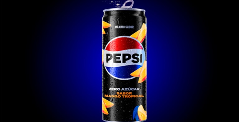 El lanzamiento de Pepsi Zero Mango Tropical se enmarca en la campaña de verano 'Tu mood, tu sabor', con la que Pepsi quiere reforzar su plataforma de sabores
