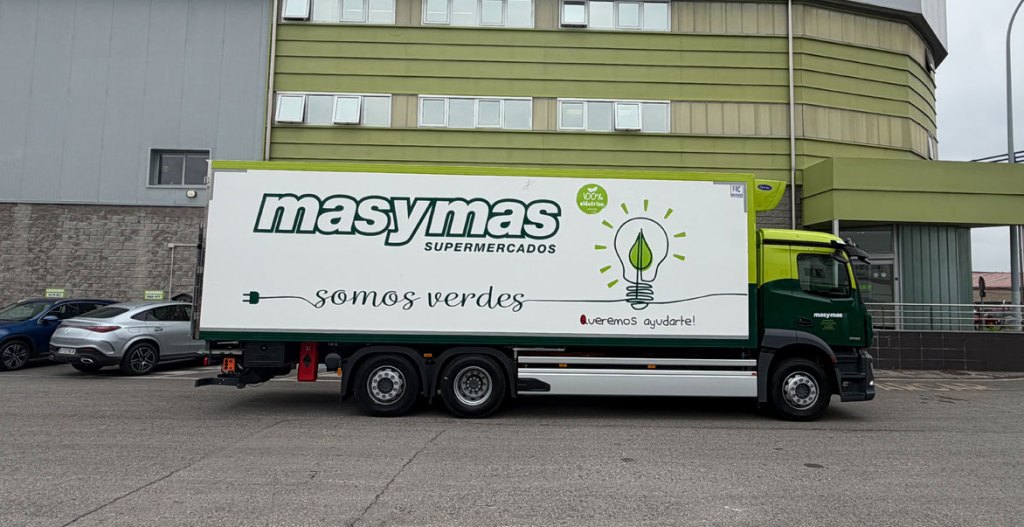 Masymas añade su cuarto camión eléctrico a su flota logística