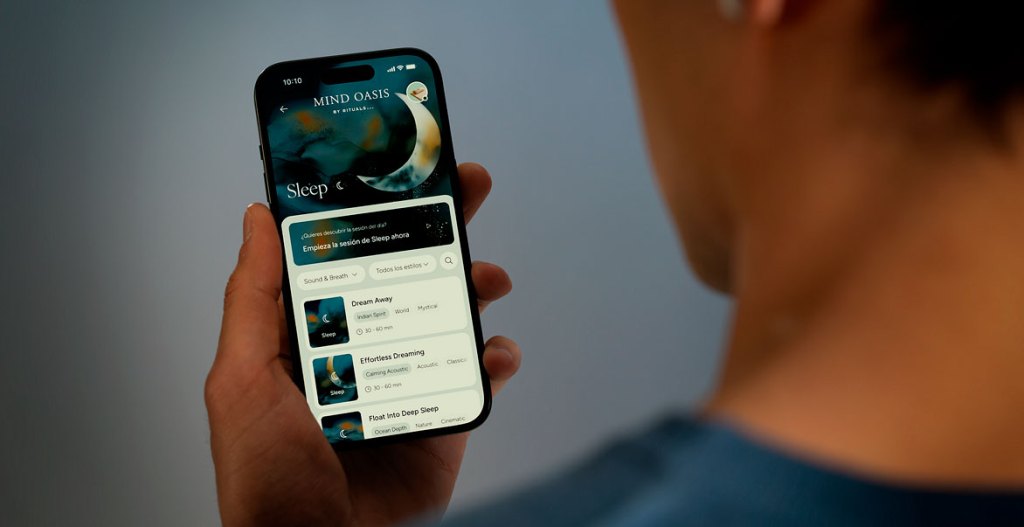 Rituals lleva Mind Oasis del retail físico a la app