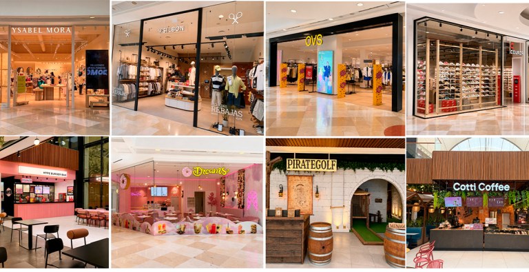 Ysabel Mora, Xiaomi, Courir, Silbon, OVS, Cotti Coffee, Hype, ODreams y Pirate Golf son los operadores que se han incorporado a la oferta comercial
