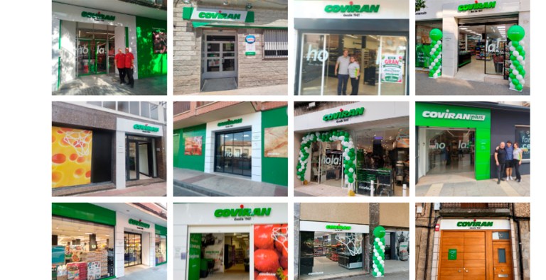 En julio, Covirán abrió un supermercado de 115 metros cuadrados en Lumbier, Navarra, y otro de 160 metros cuadrados en Lorca, Murcia