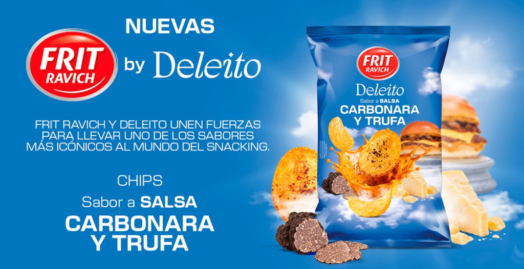 Las nuevas chips reproducen el sabor de una de las hamburguesas gourmet de Deleito y de su referencia con mayores ventas