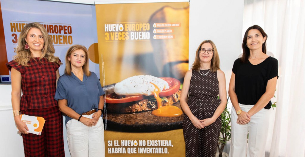 Ponentes de la presentación de 'Huevo Europeo, 3 veces bueno'