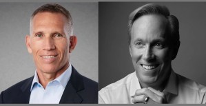 De izq a dcha, Ynon Kreiz, nuevo Co-CEO de Paramount y Roger Lynch, nuevo CEO de Mattel