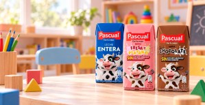 Pascual incorpora también una leche entera en brik de 200 ml, especialmente dirigida a niños en edad escolar
