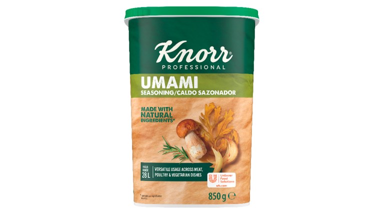 El Sazonador Umami puede utilizarse en preparaciones de carne, aves, pescados y propuestas vegetarianas