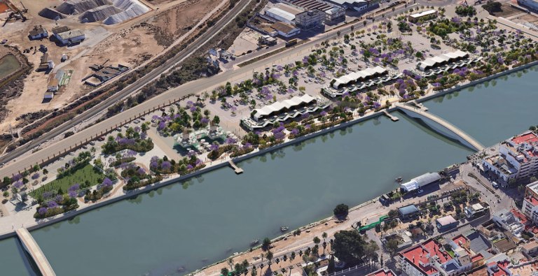Comienzan las obras de RioMarina, nuevo centro comercial en Cádiz
