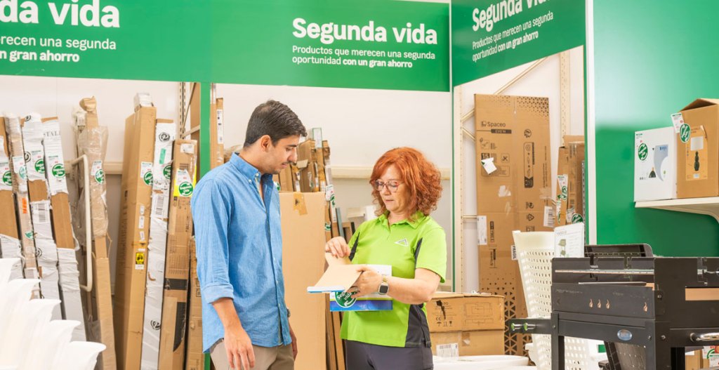 Leroy Merlin extiende Segunda Vida a toda su red comercial en España